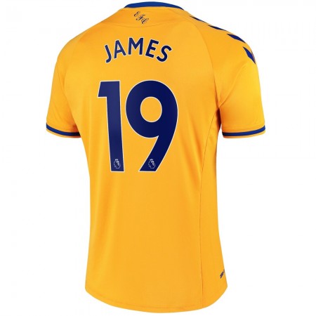 Billiga Fotbollströjor Everton James Rodriguez 19 Borta tröja 2020/21 Kortärmad